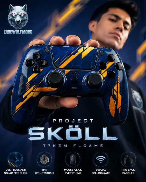 PROJECT SKÖLL Custom PS5 Controller