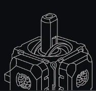 720° Tension Adjustable TMR Joystick